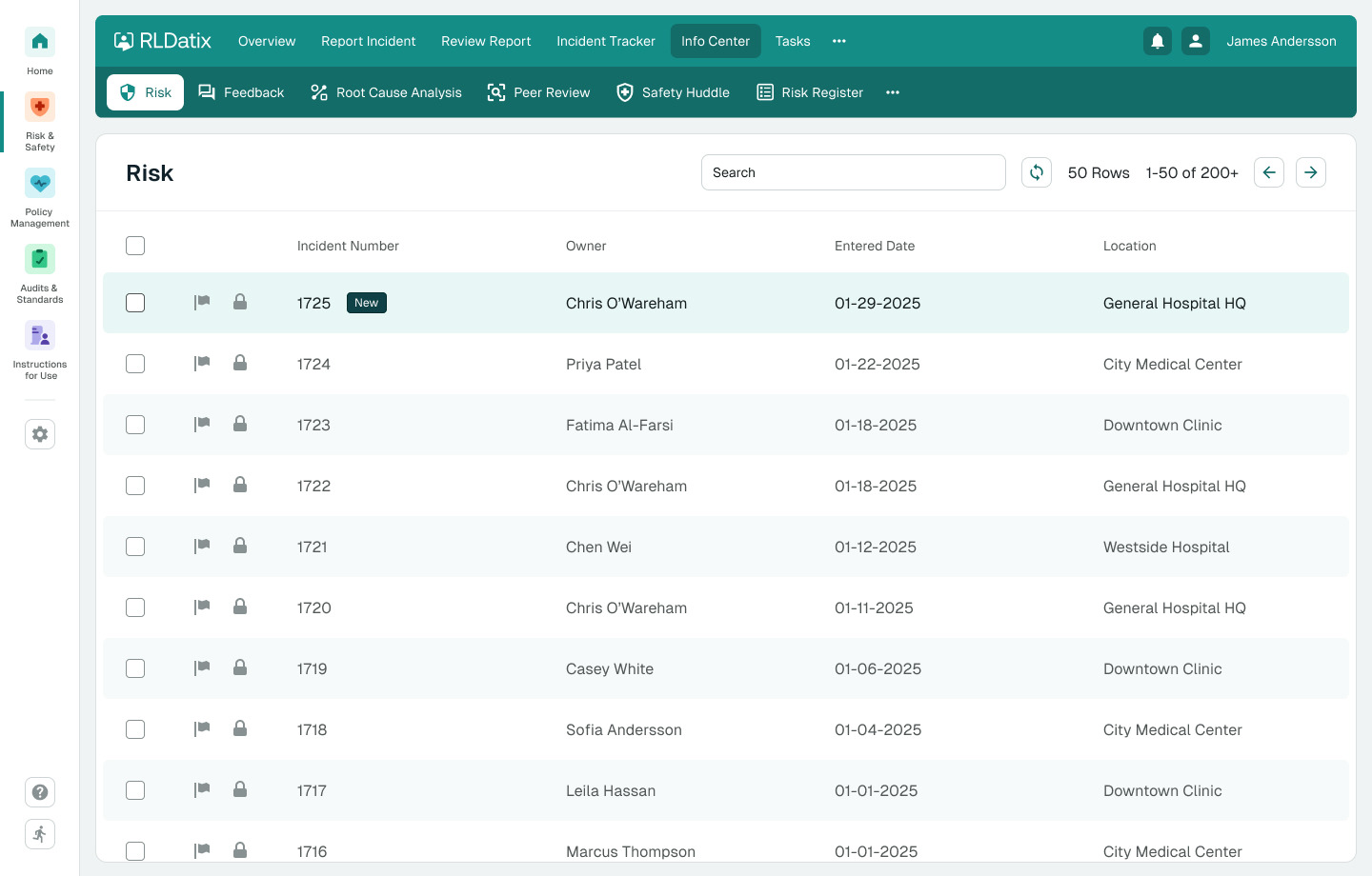 Information density — calm tables for review at scale